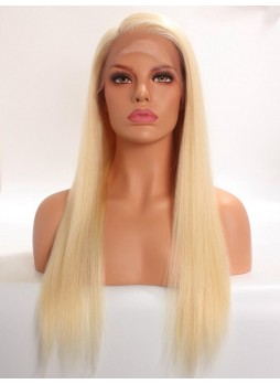 2-3 days  Full lace wig pre plucked hair line baby hair 613 100% human hair 8A + quality straight